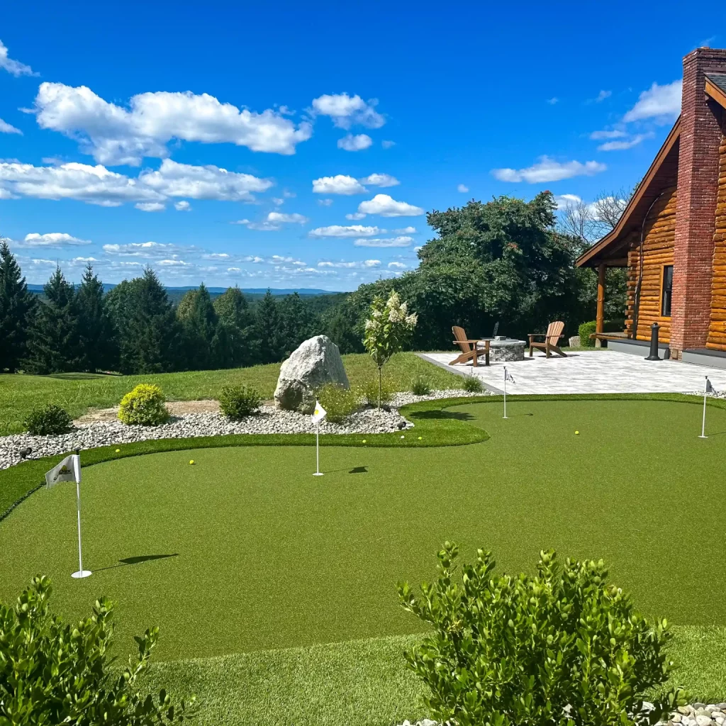 synlawn golf putting green artificial grass lawn