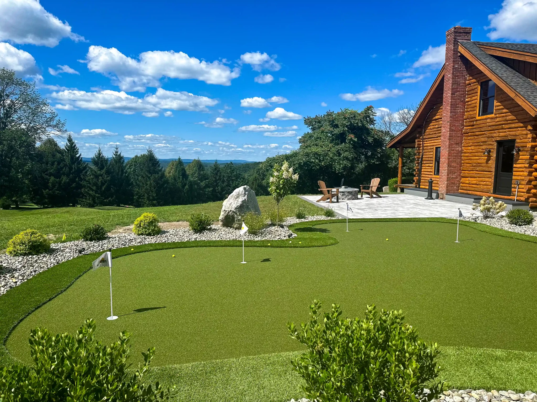 synlawn golf putting green artificial grass lawn